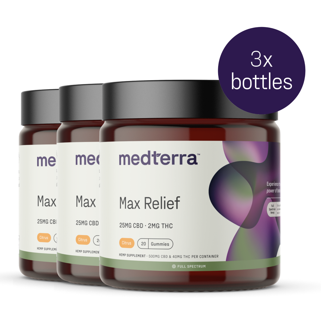 Max Relief Full Spectrum CBD Gummies