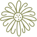 Stylized line drawing of an Arnica flower with multiple petals and a detailed center