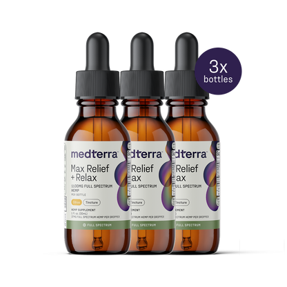 Max Relief + Relax Full Spectrum CBD Oil