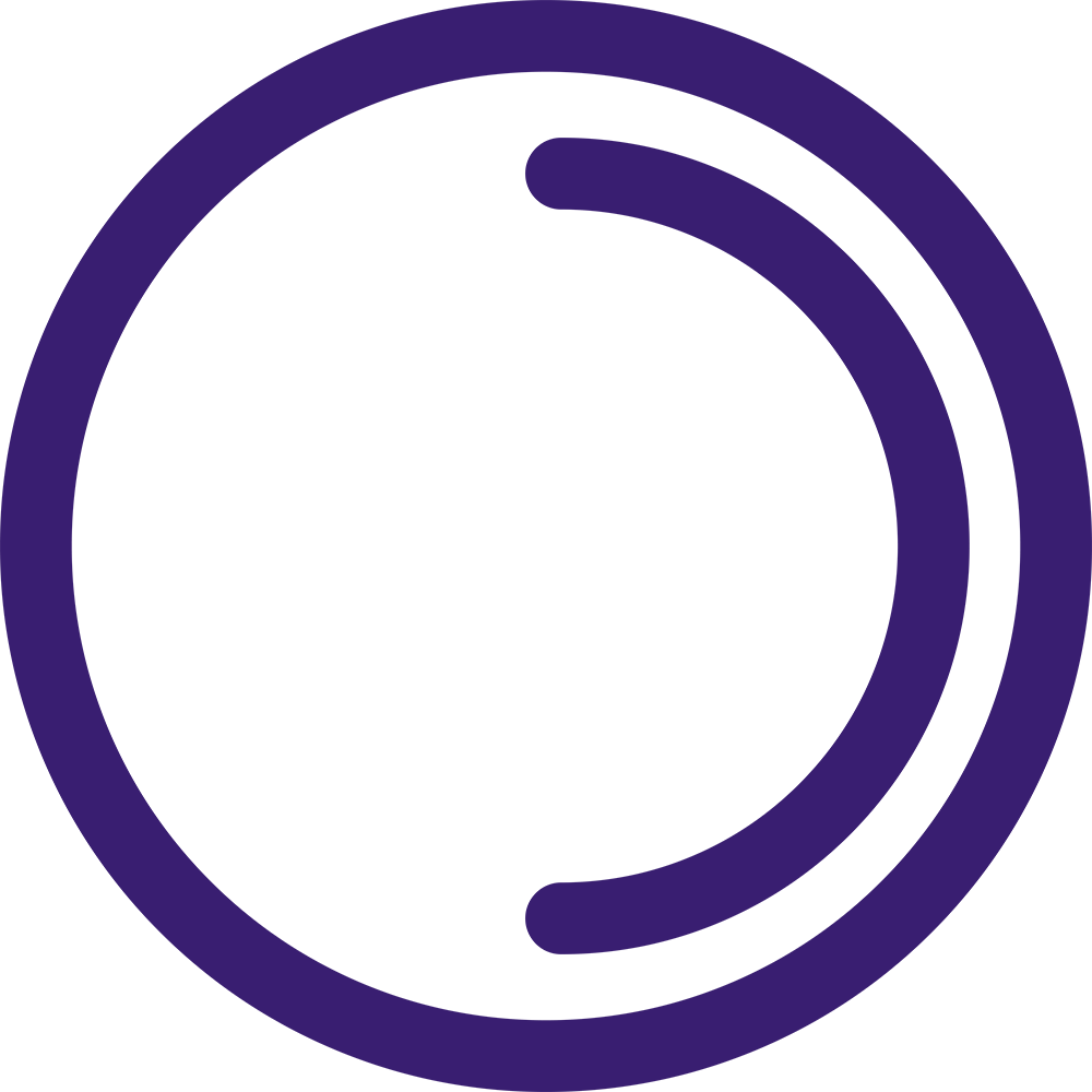Solid deep purple background filling the frame