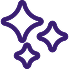 Solid deep purple rectangle